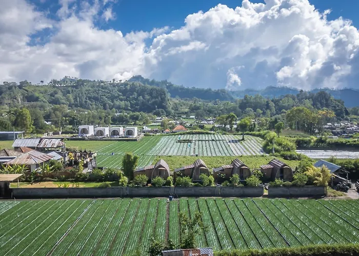 ロッジ Tegal Bamboo & Private Hot Spring