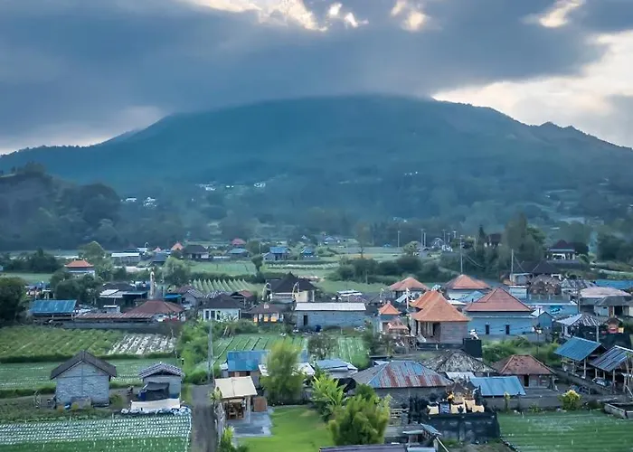 ロッジ Tegal Bamboo & Private Hot Spring *