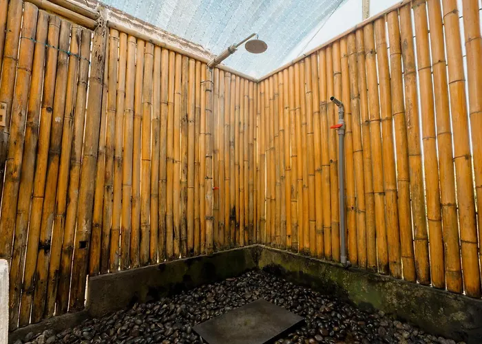 ロッジ Tegal Bamboo & Private Hot Spring *